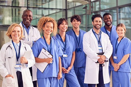 portrait-of-smiling-medical-team-standing-in-modern-hospital-building-1024×682